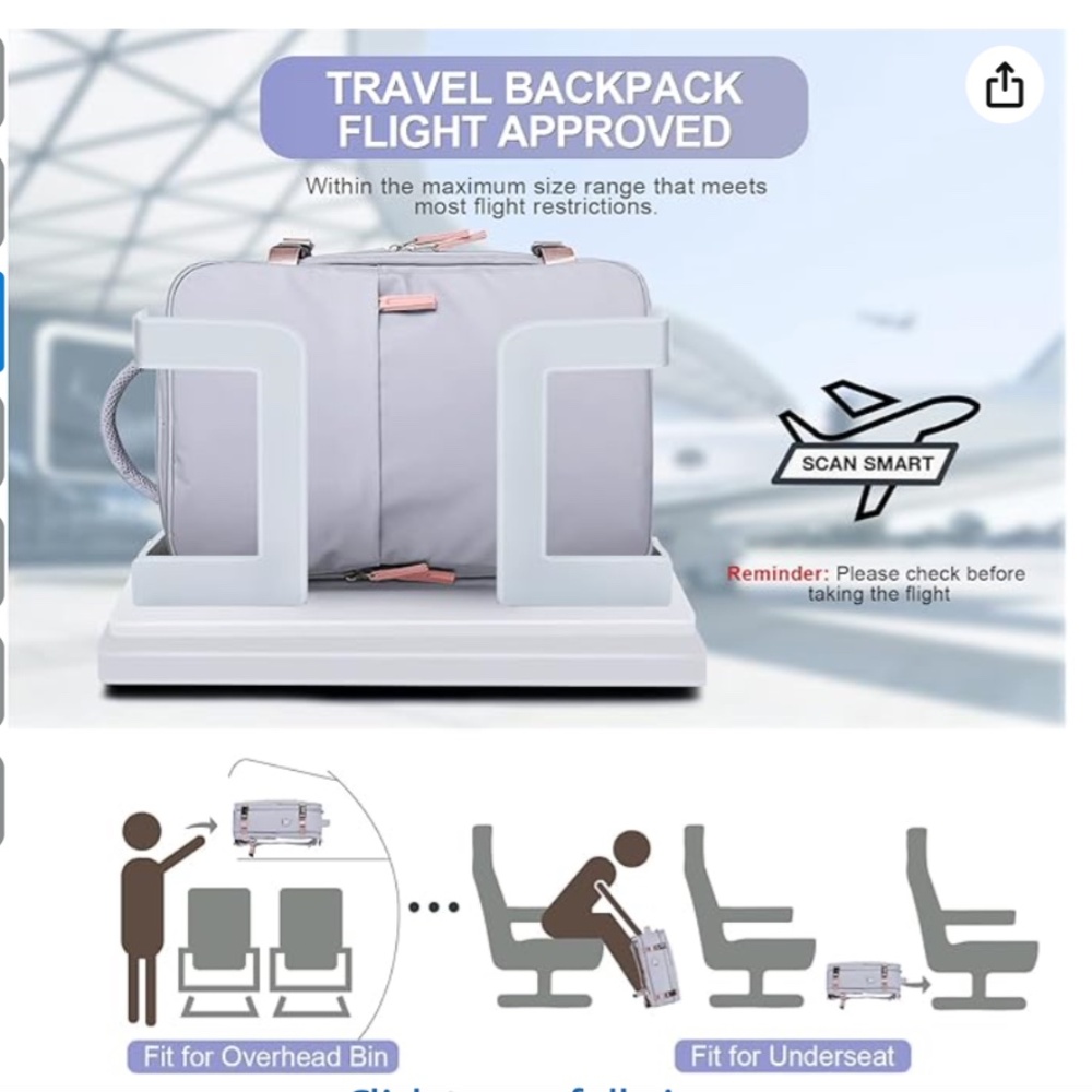 Travel Backpack (NEW) - Picture 13 of 16